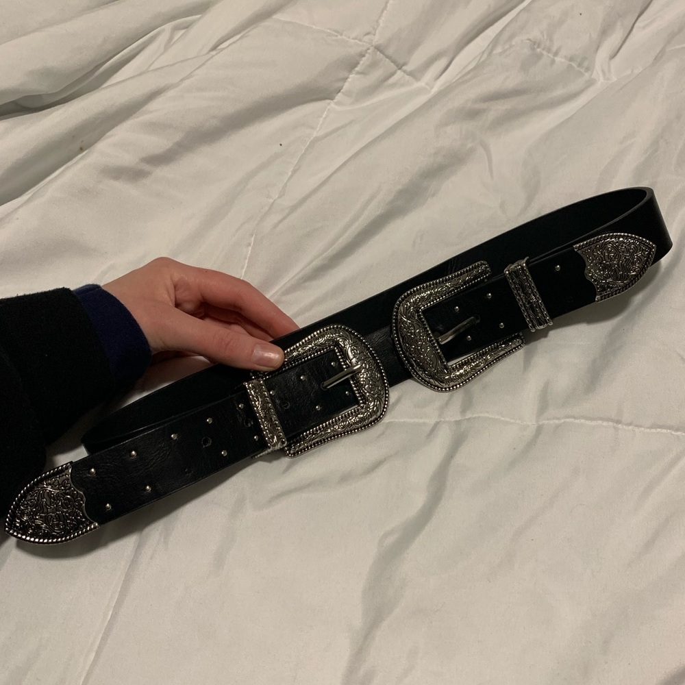 Silver Belt Buckle